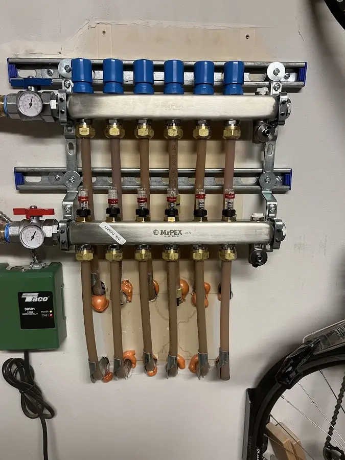 Plumber performing Leak Detection at a residential property in Laughlin